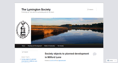 Desktop Screenshot of lymsoc.co.uk
